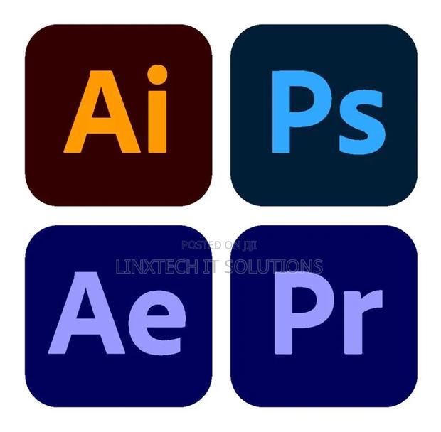 Adobe Softwares 4in1(Pr,Ps,Ae,Ai) Installation Windows · Photo 1