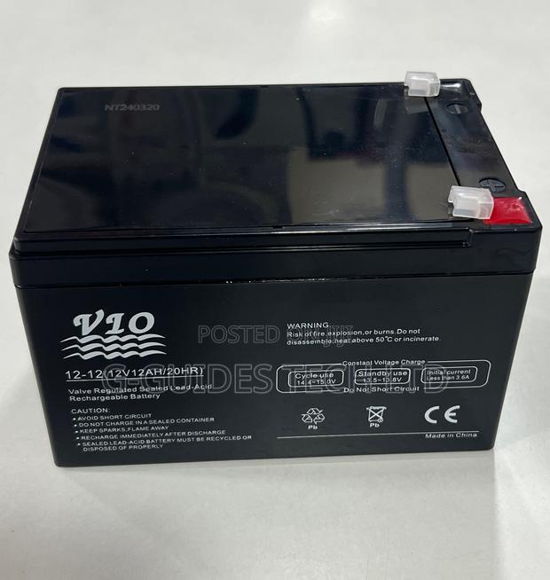 12v 12ah Sealed Lead-Acid Battery, Vio 12v 12ah Ups Battery · Photo 1