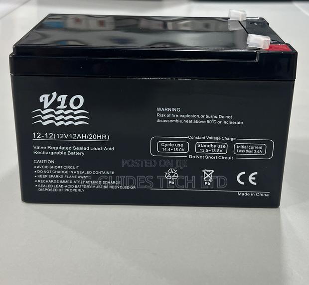 12v 12ah Sealed Lead-Acid Battery, Vio 12v 12ah Ups Battery · Photo 2