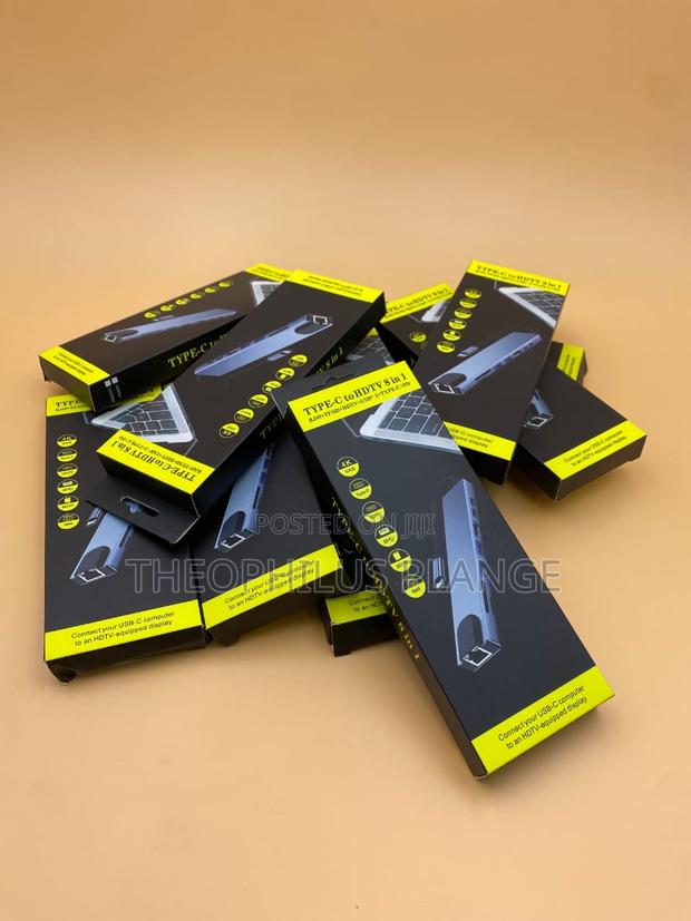 USB C Hub, 8 In 1 Usb Adapter With HDMI · Photo 3