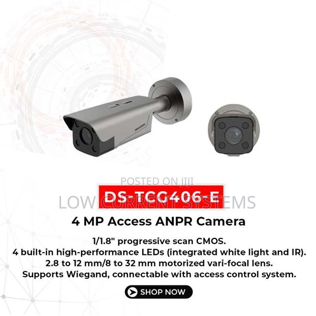 Hikvision 4mp Acusence Anpr Ip Camera Number Plate · Photo 1