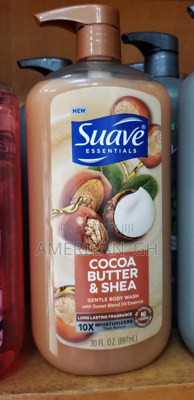 Suave Essentials Cocoa Butter and Shea Body Wash · Photo 1