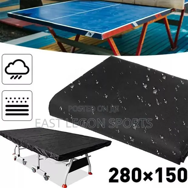 Table Tennis Table Cover Tarpaulin Water Sun Proof Foldable · Photo 1