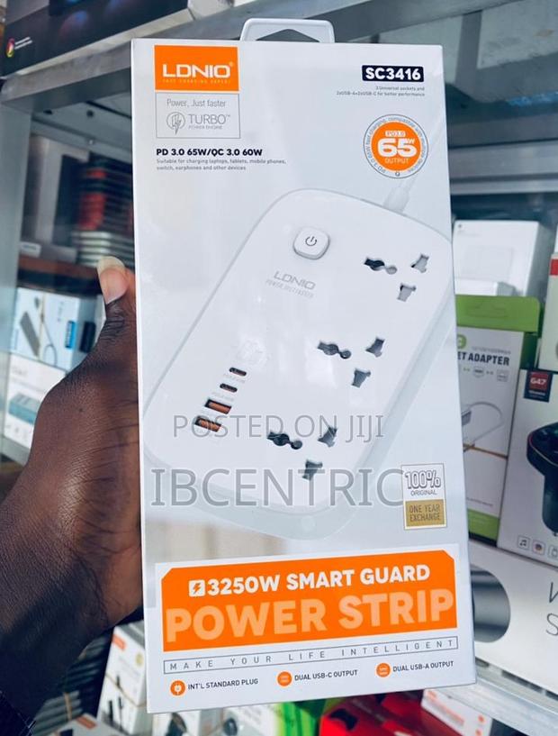 Ldnio 3250W Smart Guard Power Strip · Photo 1