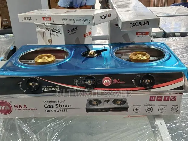 Gas Stove Stainless Steel H&A · Photo 1