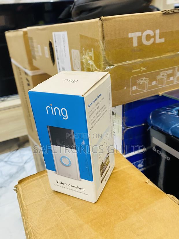 Elegant (White) Video Ring Doorbell · Photo 1