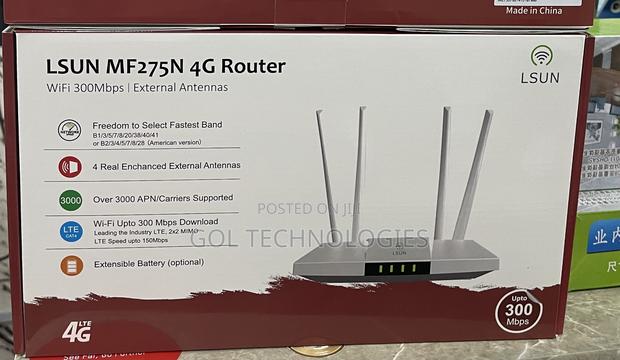 LSUN 4G LTE Universal Router N300 With Battery · Photo 2