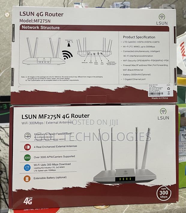 LSUN 4G LTE Universal Router N300 With Battery · Photo 1