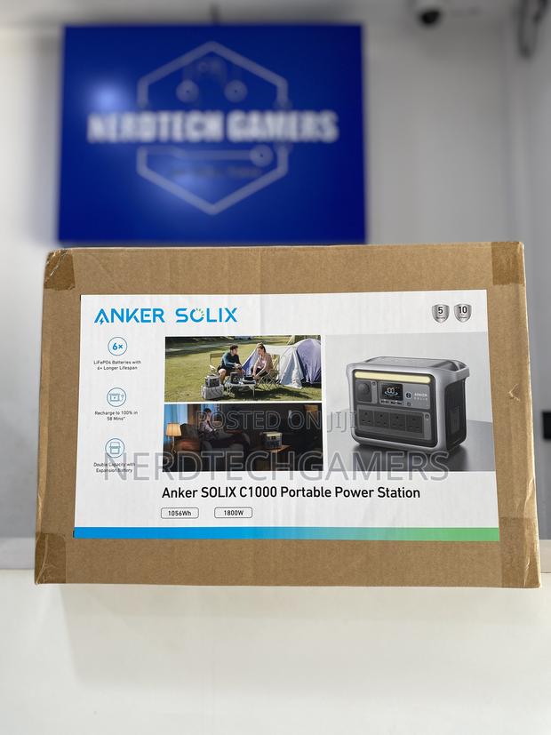 Anker SOLIX C1000 Portable Power Station - 1056wh | 1800W · Photo 1