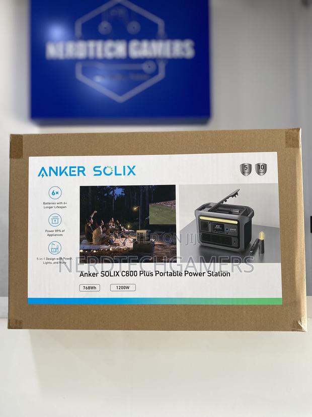 Anker SOLIX C800 Portable Power Station - 768wh | 1200W · Photo 1