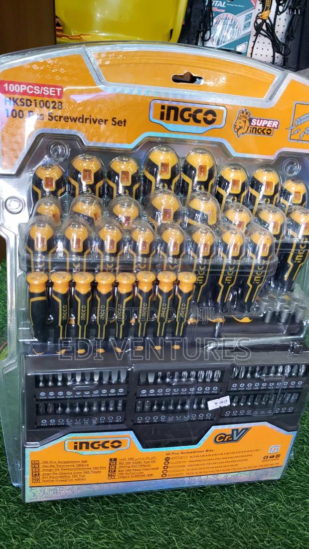 Ingco 100 Pieces Screwdriver Set · Photo 3