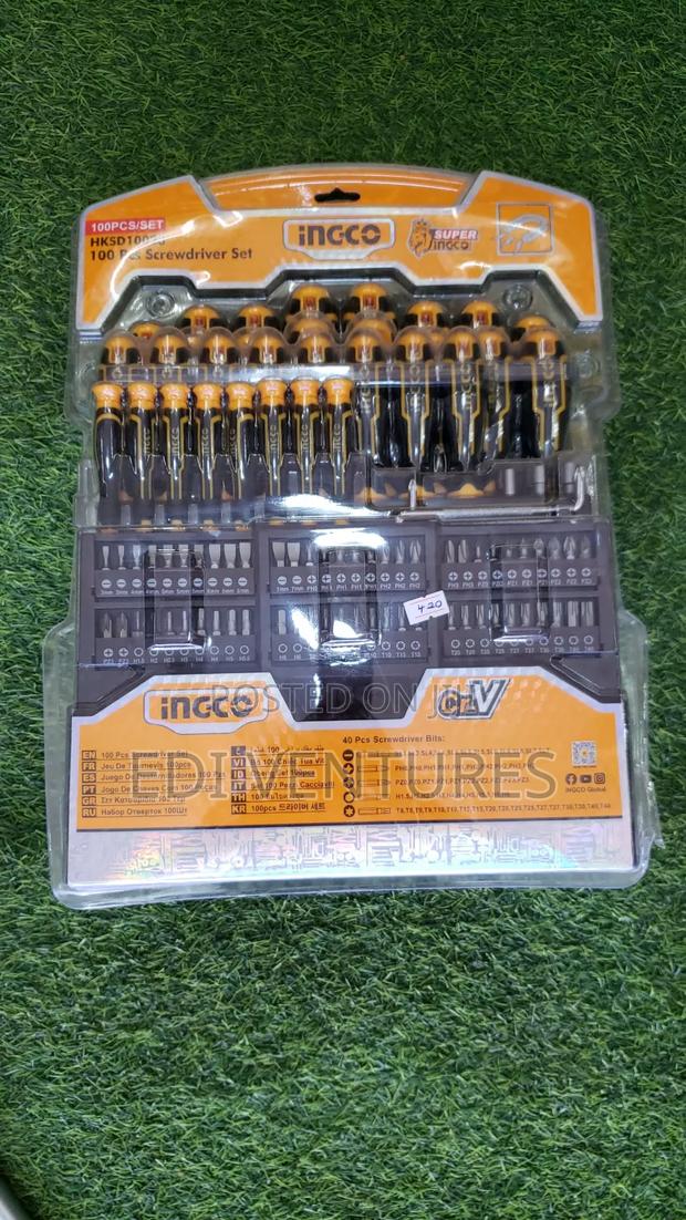 Ingco 100 Pieces Screwdriver Set · Photo 1