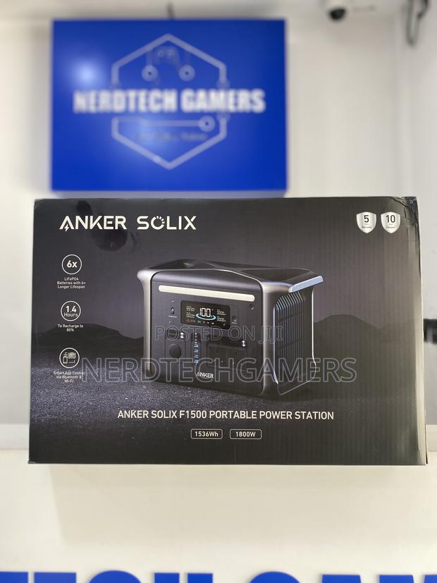 Anker SOLIX F1500 Portable Power Station, 1800W, 1536wh · Photo 1