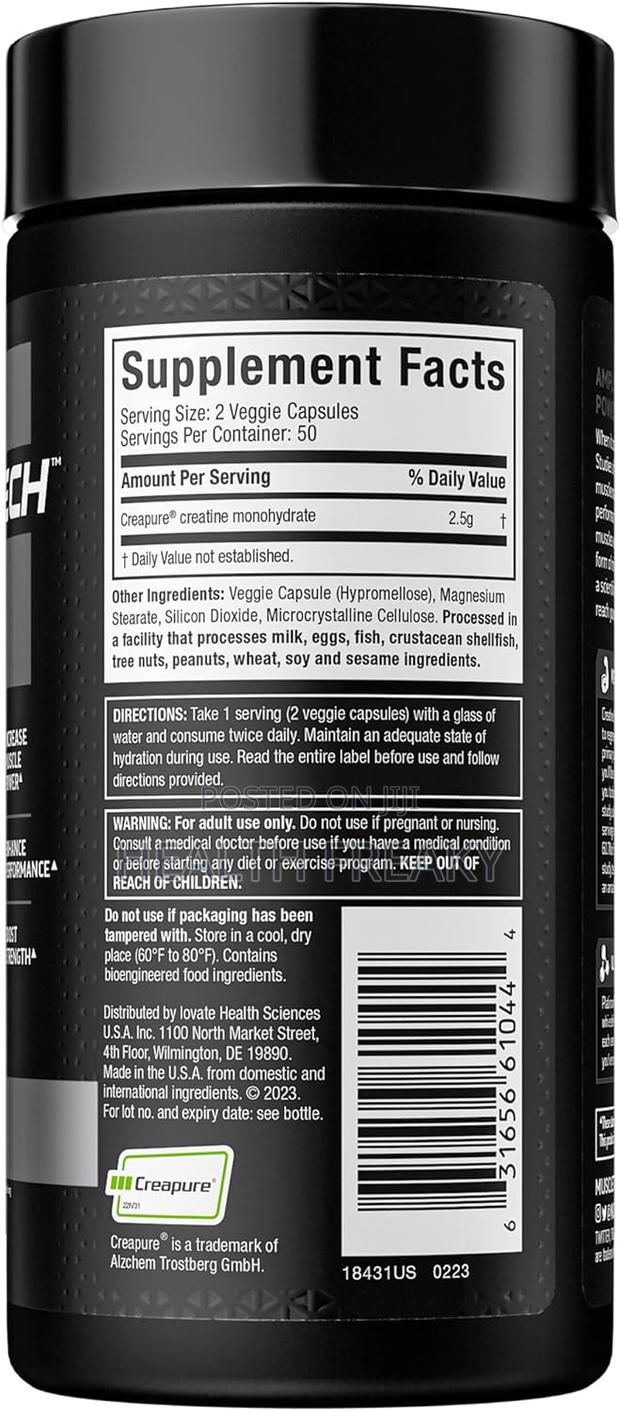 Creatine Muscletech Platinum 100% Creatine Muscle Builder · Photo 3