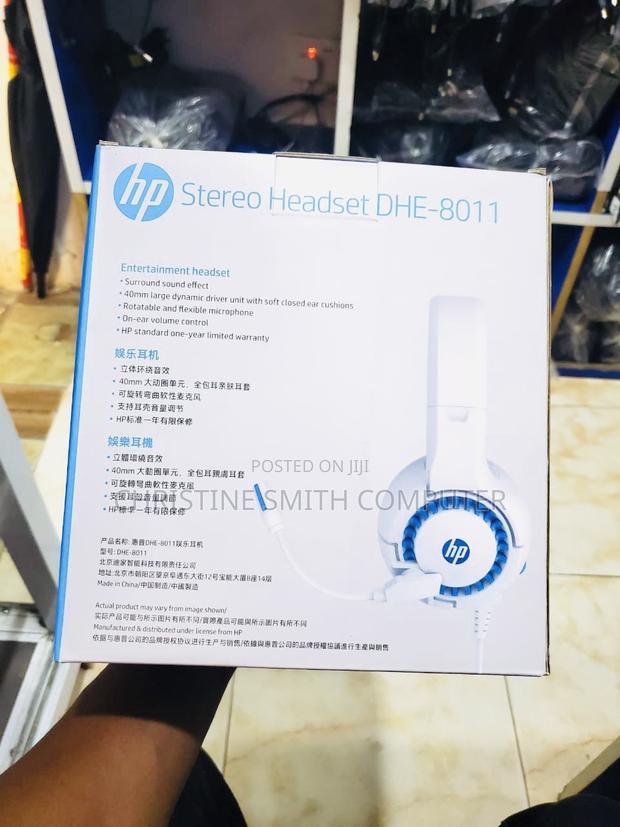 Hp Stereo Adjustable Computer Headset With Mic And Led · Photo 3