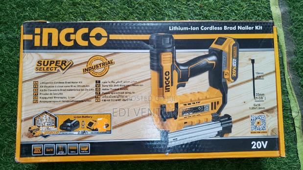 Lithium-ion Cordless Brad Nailer Kit · Photo 1