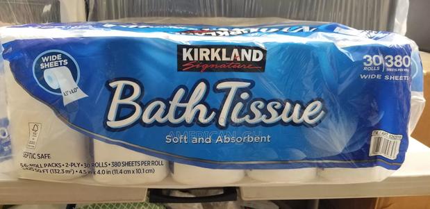Kirkland Signature Bath Tissue Soft and Absorbent (30 Rolls) · Photo 1