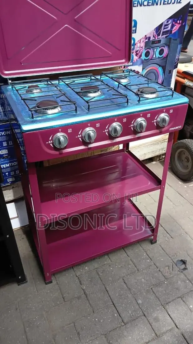 Standing 5 Burner Gass Stove · Photo 1