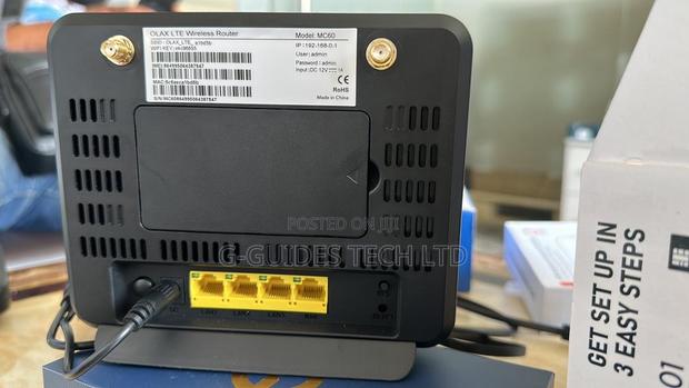 Olax 4g Wi-Fi Router Mc60 With Inbuilt Battery · Photo 4