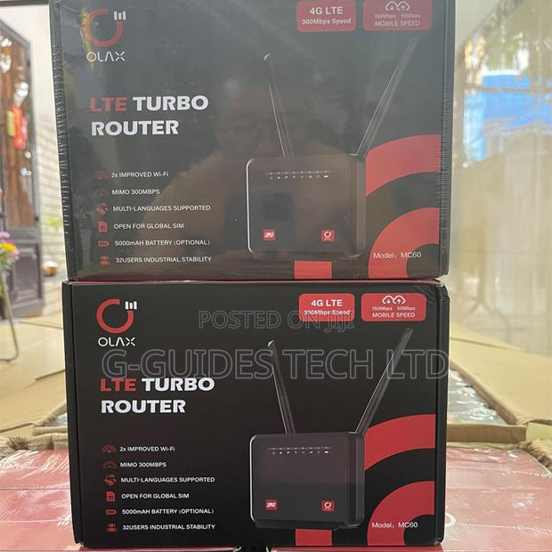 Olax 4g Wi-Fi Router Mc60 With Inbuilt Battery · Photo 8
