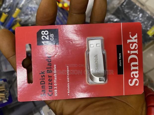 Original Sandisk Cruzer Blade 128gb Flash Drive · Photo 1