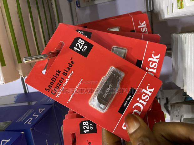 Original Sandisk Cruzer Blade 128gb Flash Drive · Photo 3