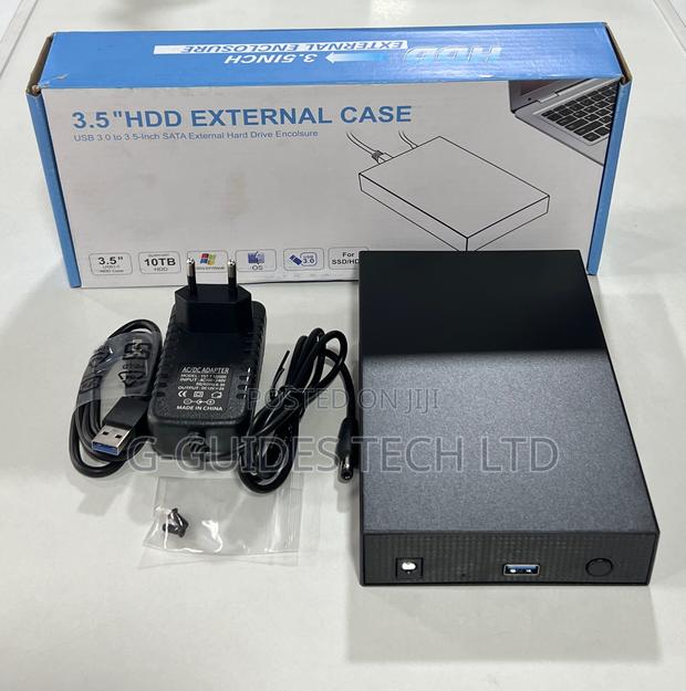 3.5” HDD External Case USB 3.0, 3.5” HDD Enclosure Upto 10tb · Photo 1