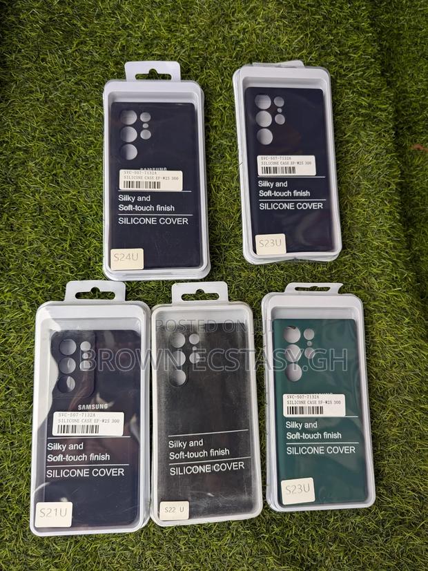 Galaxy S21, S22, S23, S24, and S25 Ultra Silicone Cases · Photo 1