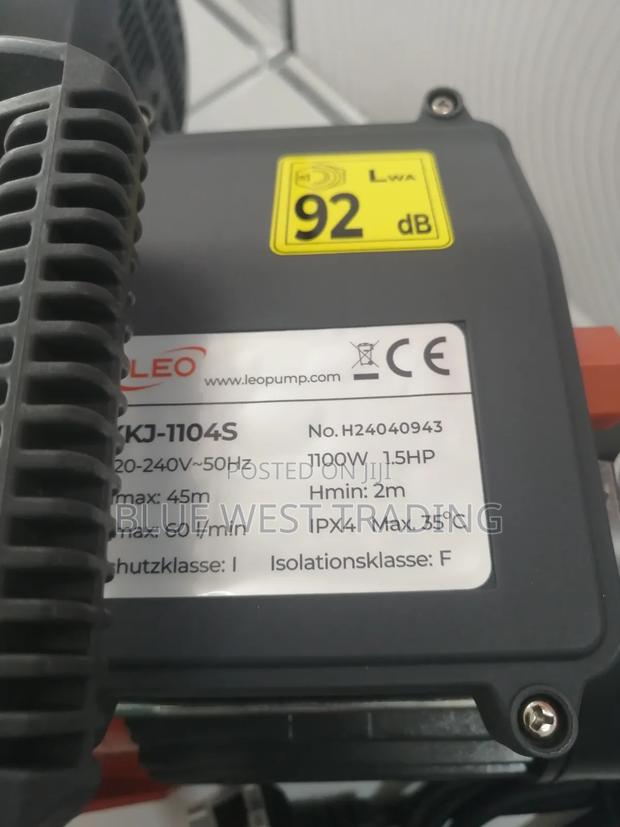 1.5hp Water Pump - LEO WATER PUMP · Photo 2