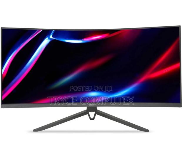 Acer 34inch 180hz Widescreen Curved Gaming Monitor · Photo 1