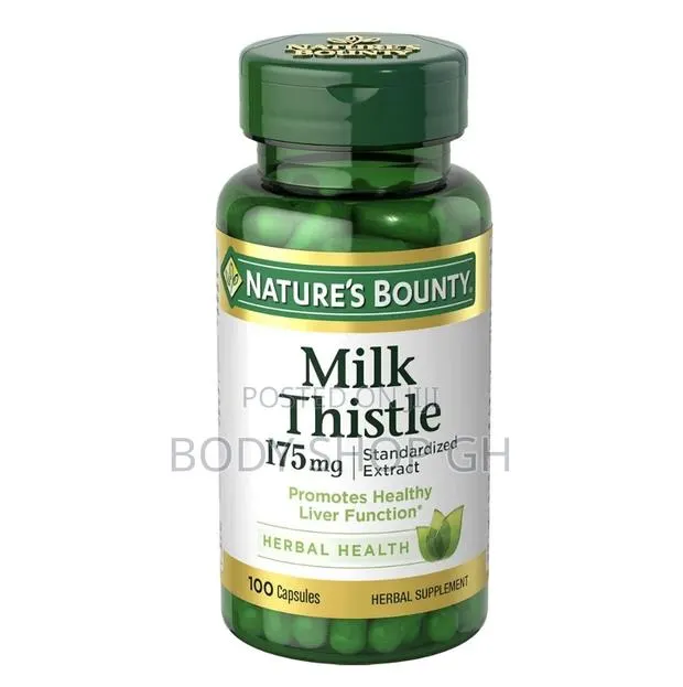 Nature's Bounty Milk Thistle, Health Supplement, Supports Liver Health · Photo 1