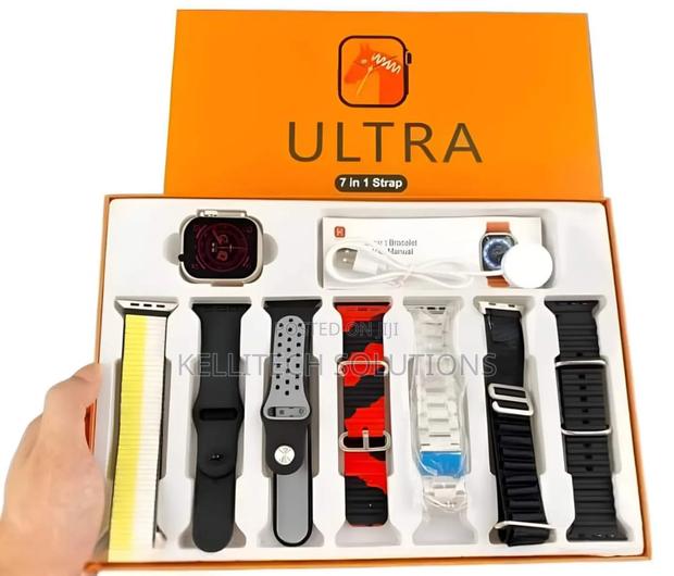 Ultra Smart Watch, 7straps for Android, iPhone · Photo 1