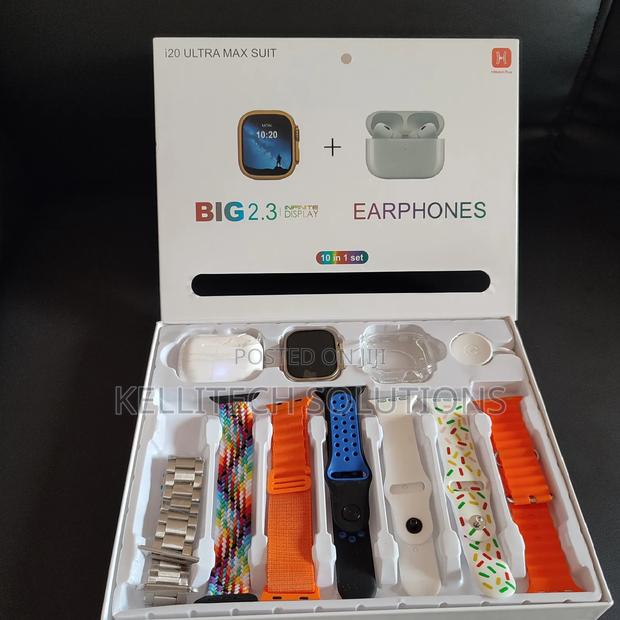 I20 10in1 Smart Watch With AIRPOD · Photo 3