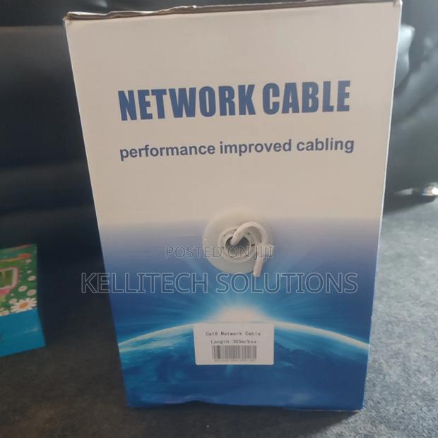Cat 6 Network Cable, 305 Metres Long · Photo 1