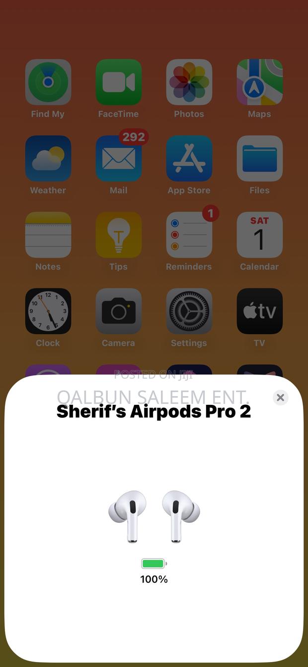 Original and Brand-New Apple Airpods Pro 2nd Generation With Free Case · Photo 7