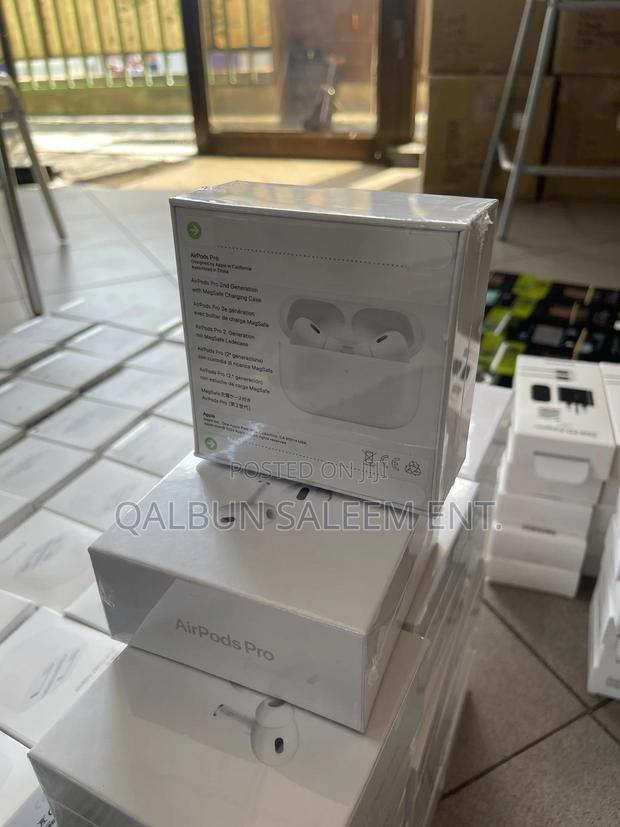 Original and Brand-New Apple Airpods Pro 2nd Generation With Free Case · Photo 3