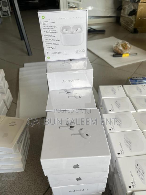 Original and Brand-New Apple Airpods Pro 2nd Generation With Free Case · Photo 4