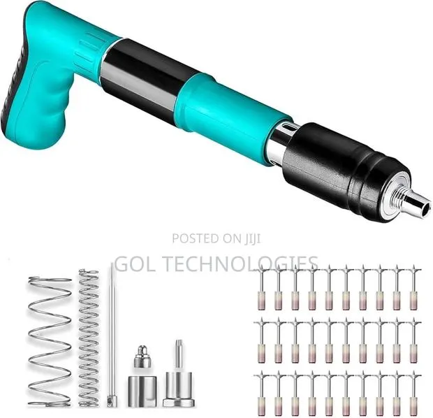 Manual Steel Nail Gun Kit With A Pack Of Nails · Photo 1