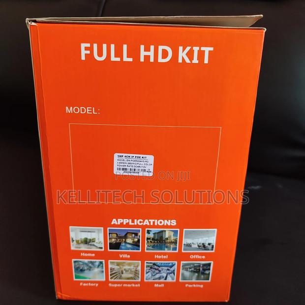 4-Channel IP Poe CCTV Camera Kits · Photo 2