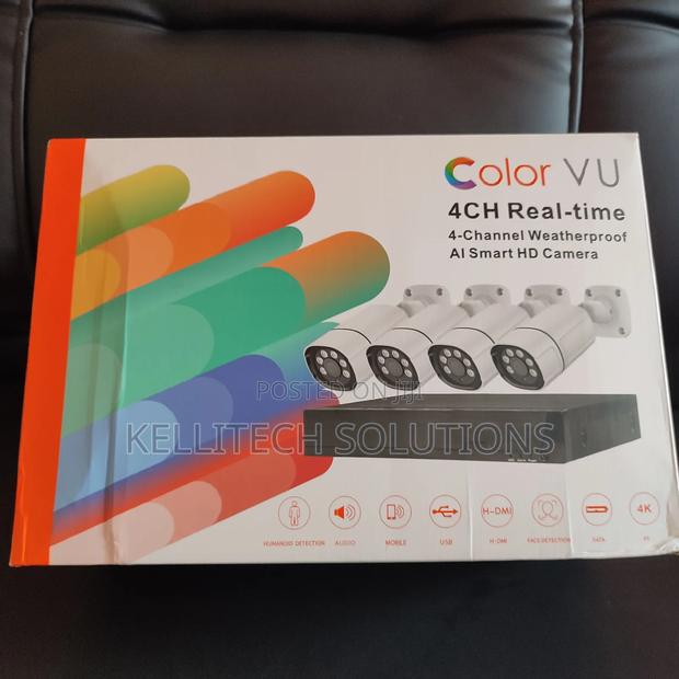 4-Channel IP Poe CCTV Camera Kits · Photo 1