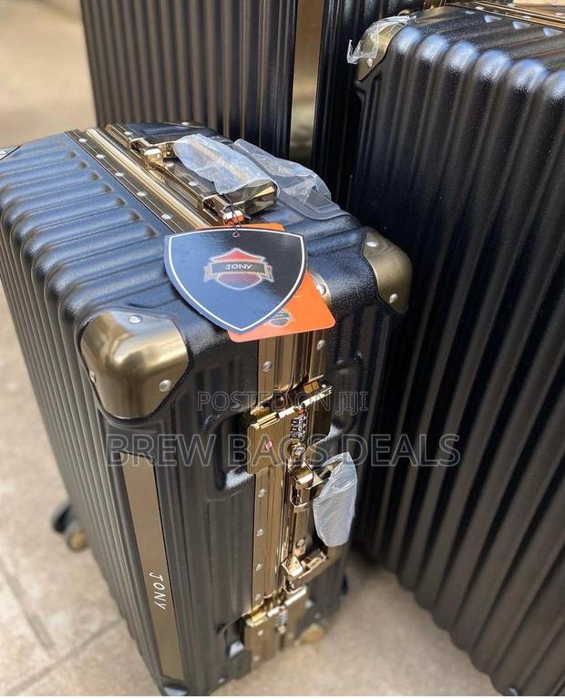 Branded Jony 3set Black Purely Lock Aluminum Trunk Suitcase · Photo 3