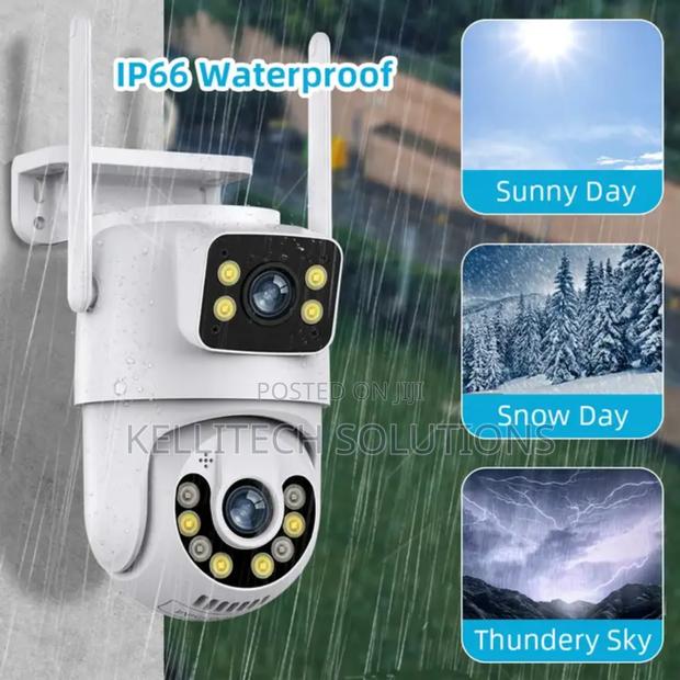 Dual Lens Wifi CCTV Camera · Photo 1