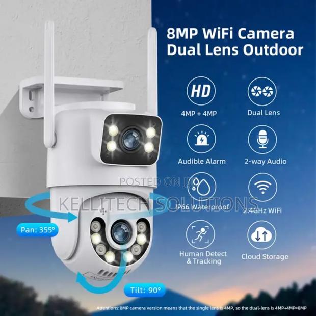 Dual Lens Wifi CCTV Camera · Photo 4