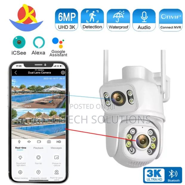 Dual Lens Wifi CCTV Camera · Photo 2