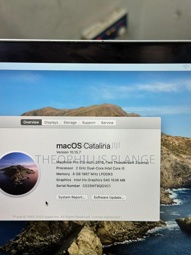 New Laptop Apple MacBook Pro 2016 8GB Intel Core I5 SSD 256GB · Photo 3