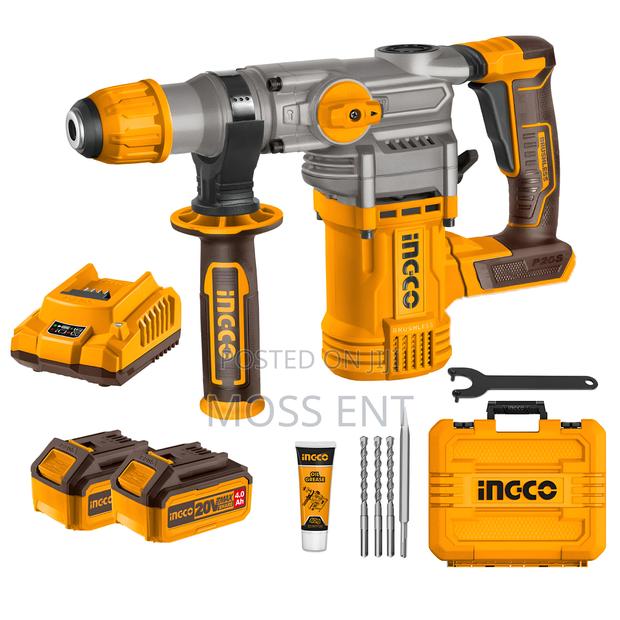Rotary Hammer Full Set + 2 Battery All Accs - Crhli202882 · Photo 5