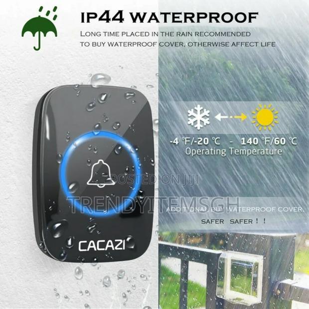 Cacazi Waterproof Wireless Doorbell · Photo 2