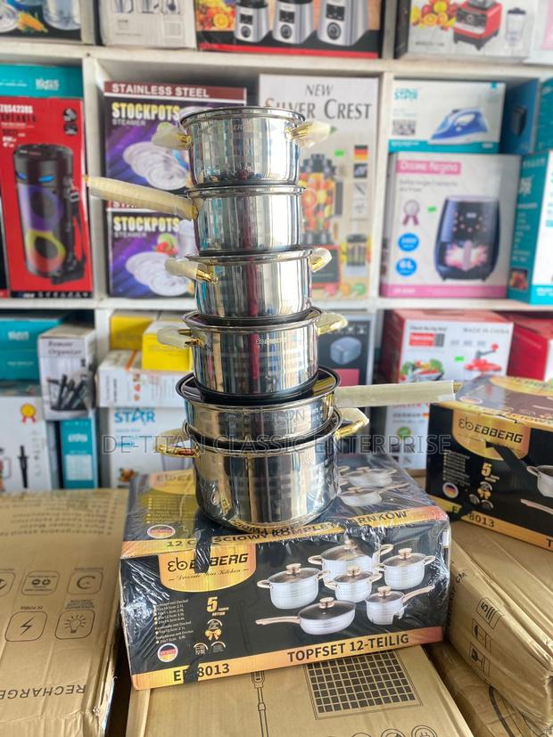 High Quality Made in Germany Stainless Steel Cookware-12pcs · Photo 5