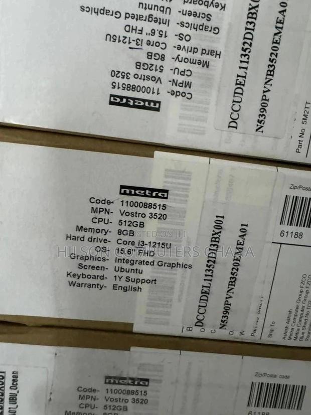New Laptop Dell Vostro 3500 8GB Intel Core i3 SSD 512GB · Photo 5