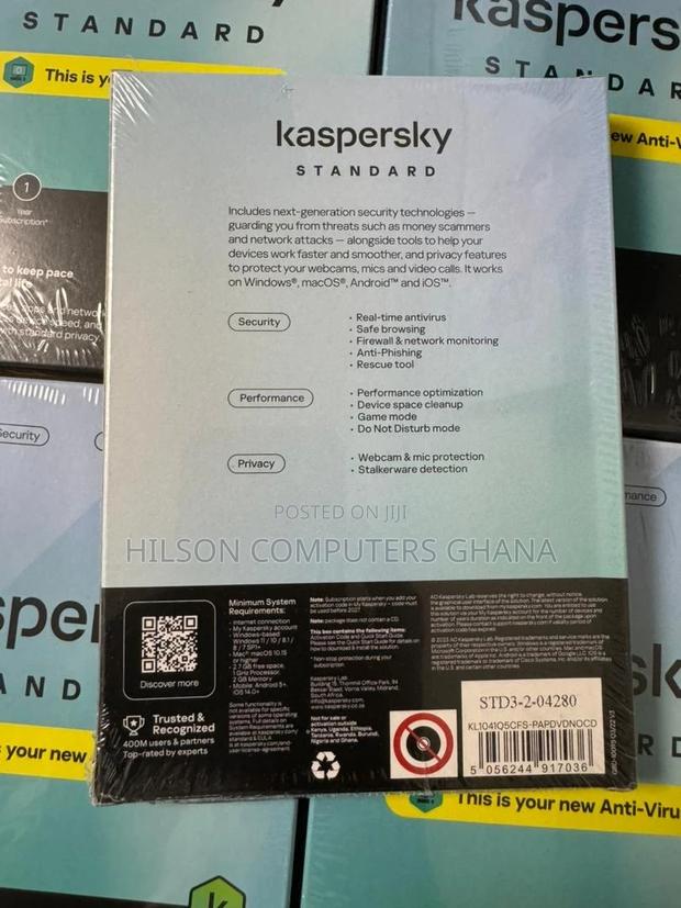 Kaspersky Standard Anti-Virus 2024 | 3 Devices | 1 Year · Photo 2